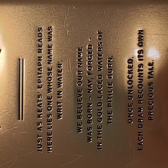 Aberfeldy 12 Year Old Highland Single Malt Scotch Whiskey Empty Tin - Picture 10 of 17